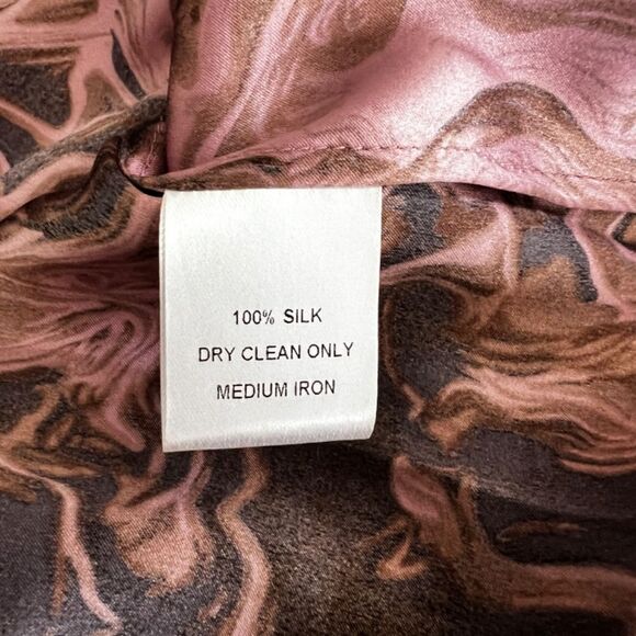 Peruvian Connection Silk Sleeveless Dress size 6 - Picture 5 of 5